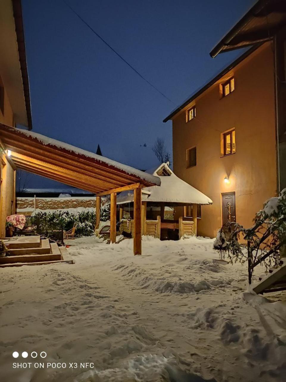 Guest House Mandrivnyi Rooms&Apartments Yasinya Buitenkant foto